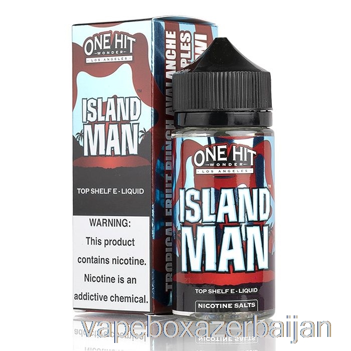 E-Juice Vape Island Man - One Hit Wonder - 100mL 0mg